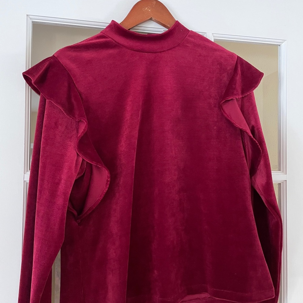 Tabitha ruffled top (Hutch) - Picture 3 of 6